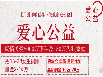 郊区捐卵助孕生子 爱心志愿者招募